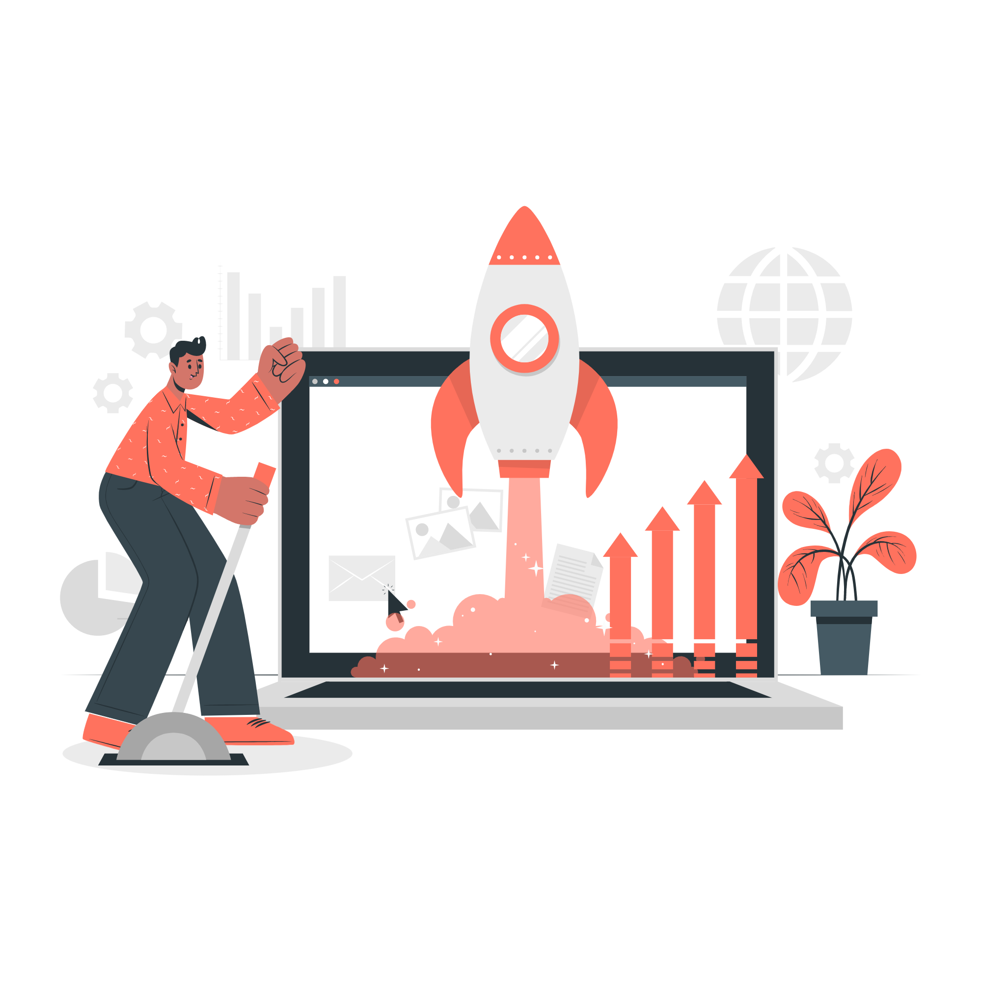 business powerful launch